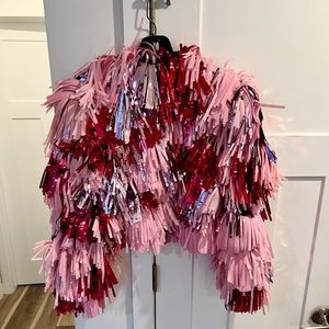 Outstanding Rachel Burke Tinsel Jacket Sz S never worn